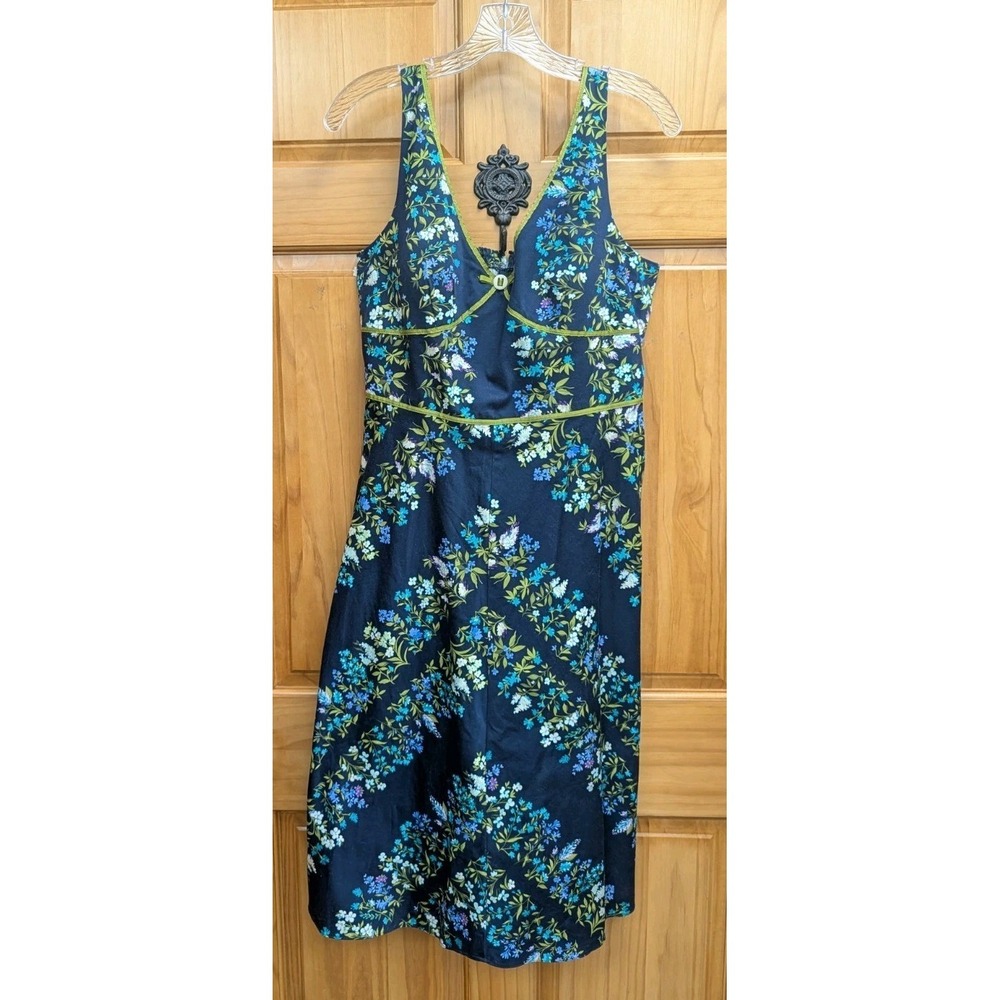 R & K Women's Sundress 10 Back Zip Built in Bra Pads Party Cocktail Wedding Prom